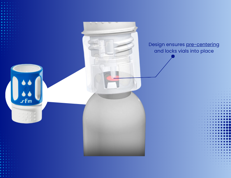 Designed to pre-center